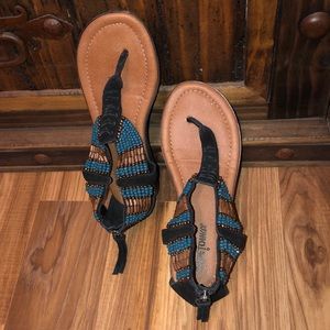 Minnetonka flat sandals